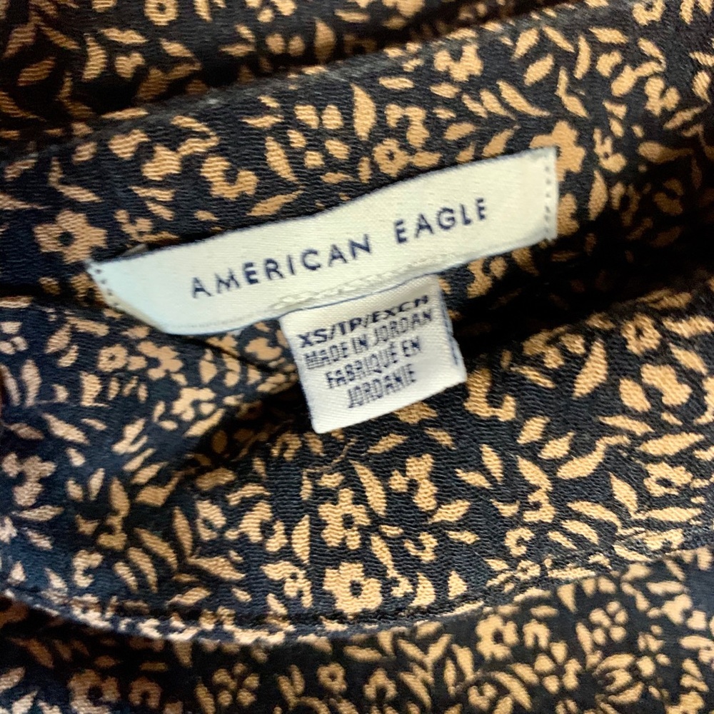 American Eagle Midi Split Skirt